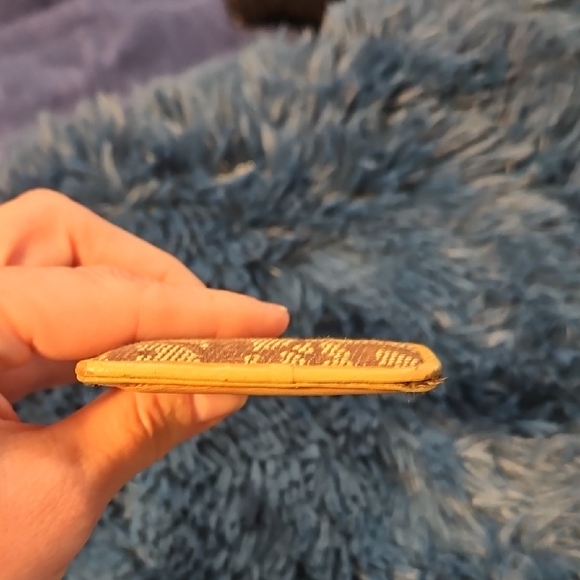 Authentic Vintage Dior Brown/Tan Leather Card Holder - Picture 6 of 7